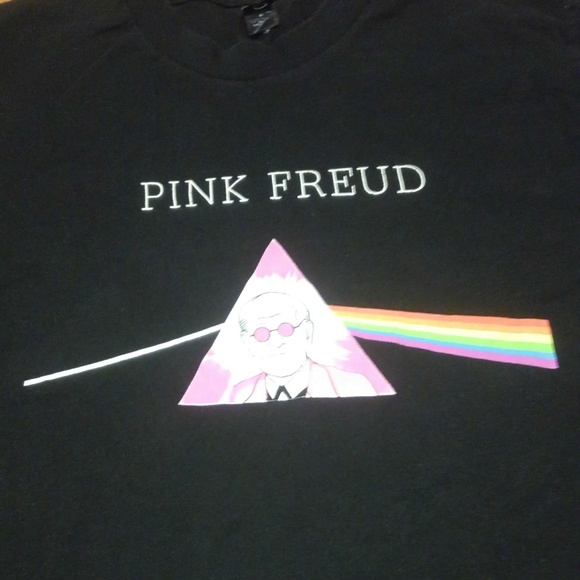 ๐ Pink Freud Floyd Shirt Philosopher Sigmund - Picture 5 of 11